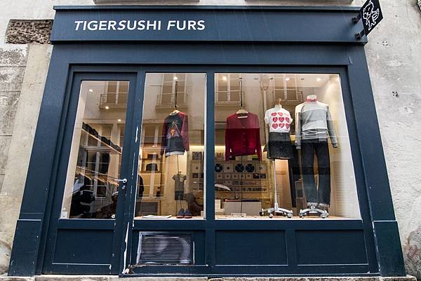 tigersushi furs巴黎旗艦店貌