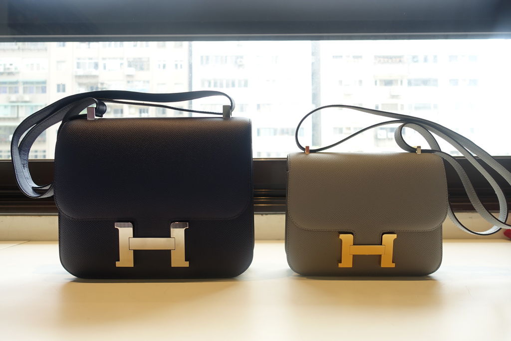 hermes constance size comparison