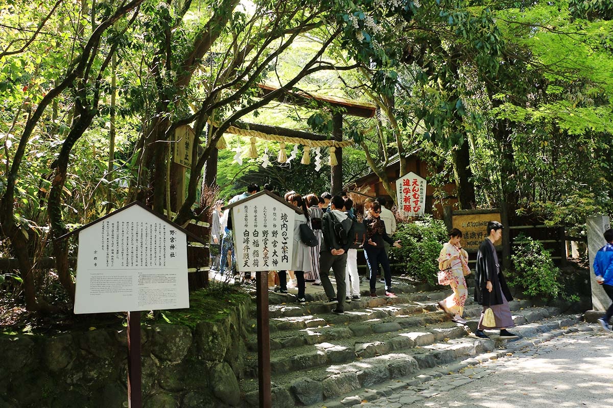 嵐山野宮神社