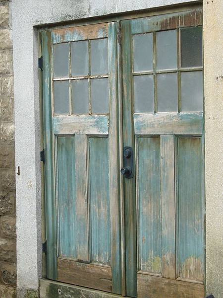 wooden door