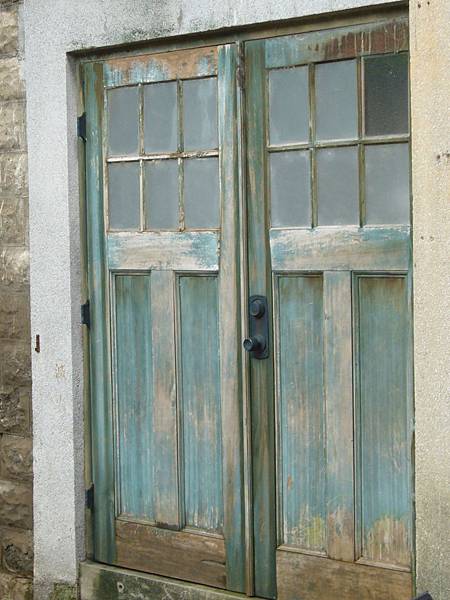 wooden door