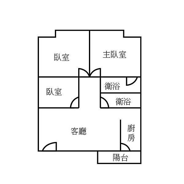 林森路三房格局