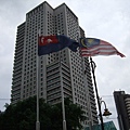 馬來西亞國旗和柔佛州旗