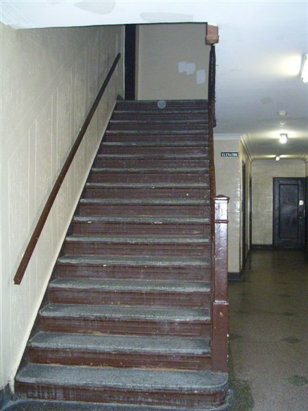 上樓的樓梯