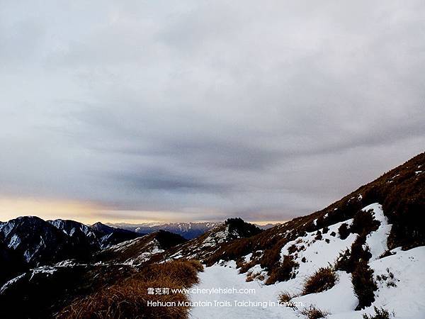 合歡山雪景