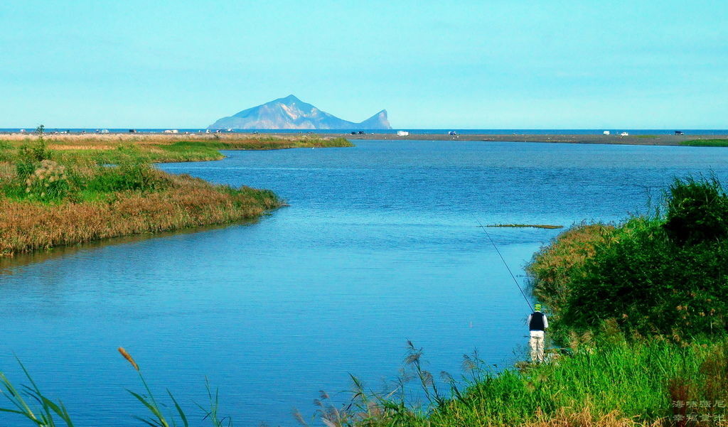 |宜蘭|【五結鄉❤蘭陽溪出海口。芒花。龜山島】大錦閘門 ㊙宜