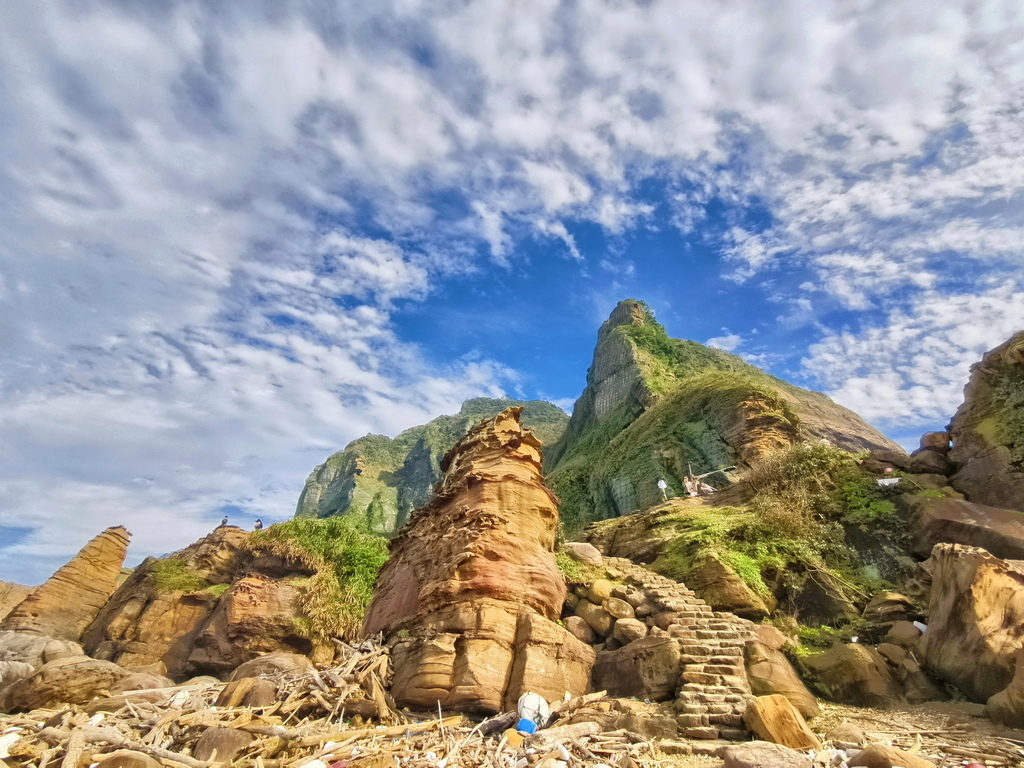 |台北|【瑞芳區❤南雅奇岩。南雅海岸】㊙台北旅遊景點秘境