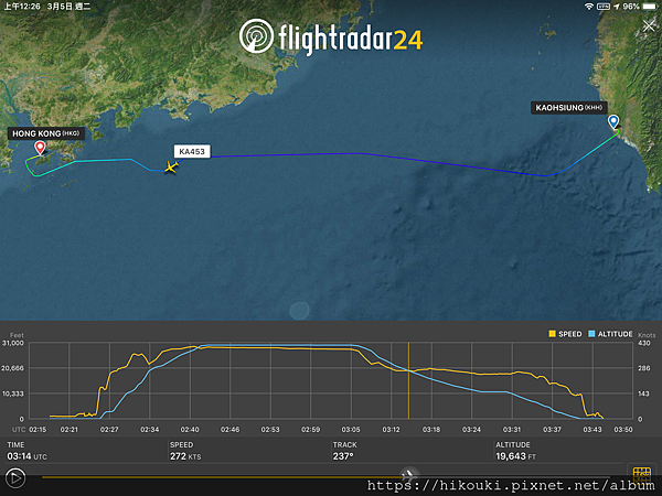 20190304  KA453  KHH-HKG