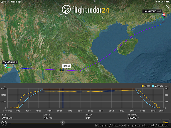 20190308  KA251  RGN-HKG