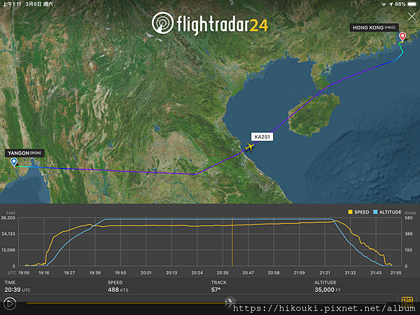 20190308  KA251  RGN-HKG