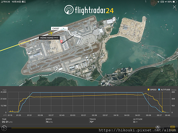 20191029  CX597  KIX-HKG