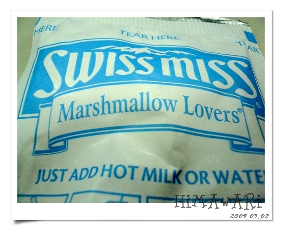 SWISS MISS。Marshmallow Lovers