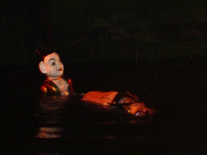 吳哥窟水上娃娃