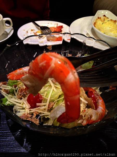 Bravo普拉伯義大利坊-鮪魚鮮蝦沙拉-1
