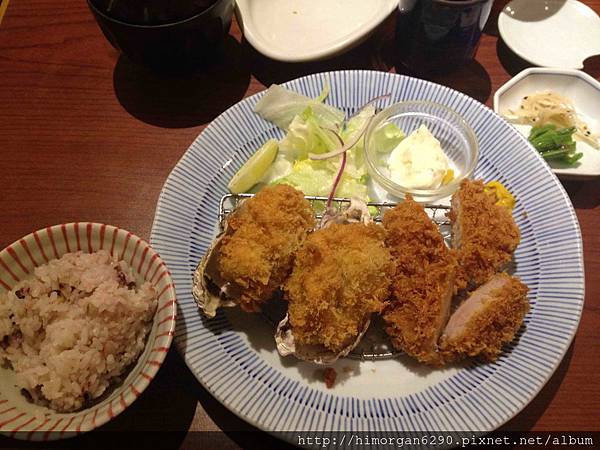 杏子豬排-酥炸廣島鮮牡蠣腰內豬排套餐-1