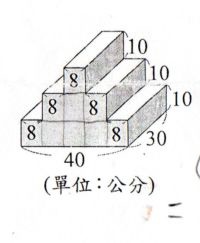 [小五]錯綜複雜的表面積計算(103.5.7)