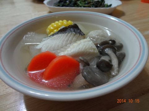 五行魚片湯(103.10.15)