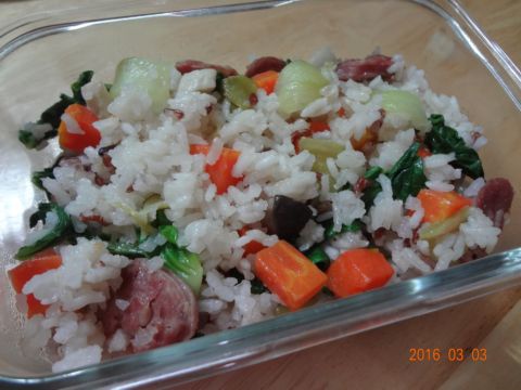 青江菜菜飯(105.3.3)