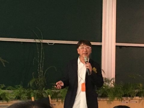 伊東建築師回訪台大社科院(106.4.11) 伊東建築師回訪台大社科院(106.4.11)