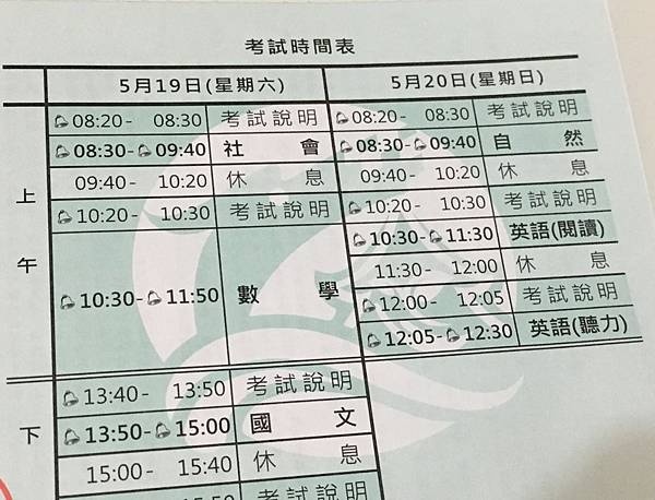 [九年級] 博君一笑(107.5.1)