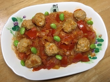 番茄肉丸子(107.8.2) 番茄肉丸子(107.8.2)
