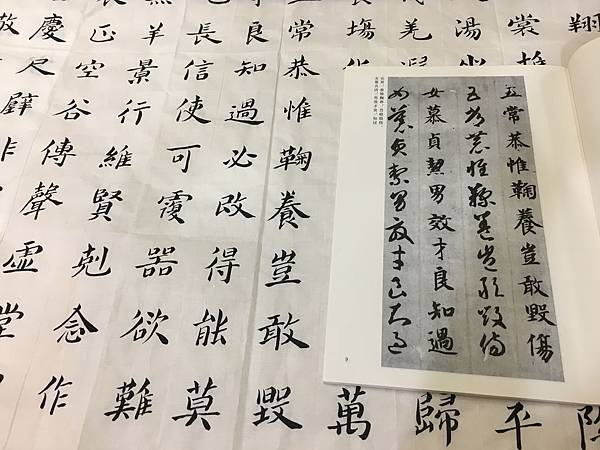 書法端步篇 7 ~ 臨智永真草千字文(108.7.25)