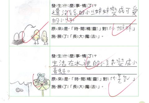 [小二]寫作 ~ 我的觀察記錄與想法(99.11.16)