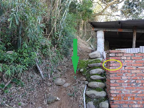 健行趣 ~ 文山步道：蓮華寺--犁頭山三角點--吧哩國山--雞舍下山(110.1.14)