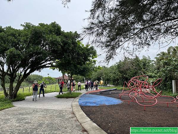 健走杖運動課 6 ~ 港南運河公園-港北埤塘植物浮島-香草坊 (113.4.25)