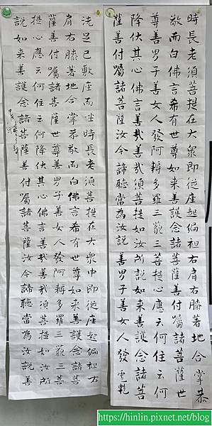 書法楷書篇 12 ~ 臨張即之書《金剛經》(113.12.30)