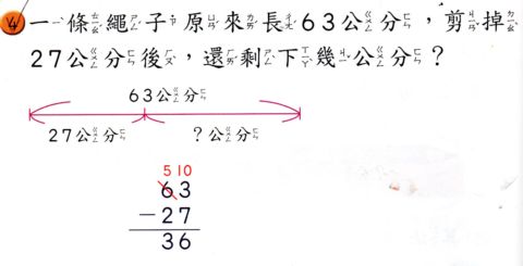 [小二]數學課 ~ 算式填充題和驗算(99.12.23)