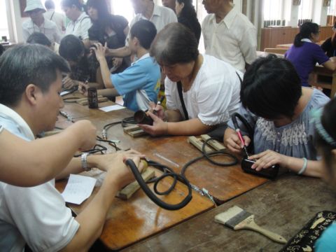 南投草屯,工藝創作體驗坊 DIY (99.8.22) 南投草屯,工藝創作體驗坊 DIY (99.8.22)