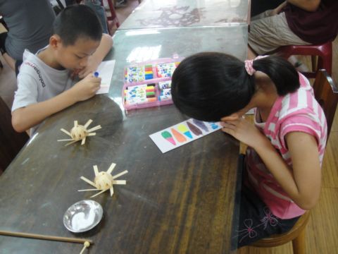 南投草屯,工藝創作體驗坊 DIY (99.8.22) 南投草屯,工藝創作體驗坊 DIY (99.8.22)