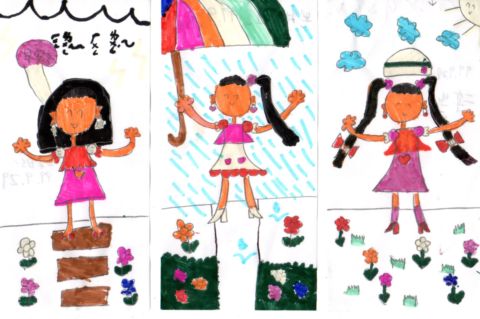 小女孩的夢幻畫(99.9.30)