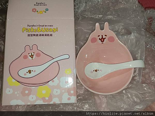 卡娜赫拉 造型陶瓷湯碗湯匙組 卡娜赫拉 造型陶瓷湯碗湯匙組