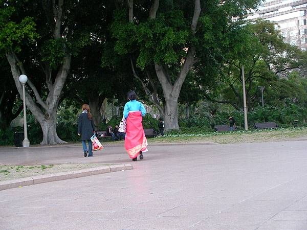 這邊蠻多韓國人的  海德公園