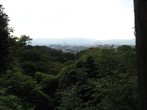 清水舞台遠眺