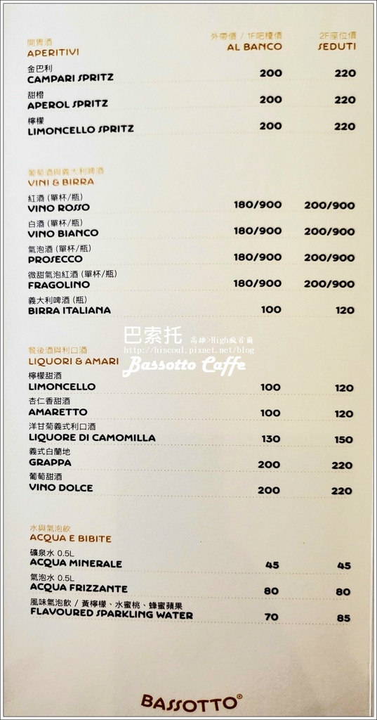 【高雄/咖啡】◆巴索托咖啡館◆在義式咖啡館站著喝杯義式濃縮B