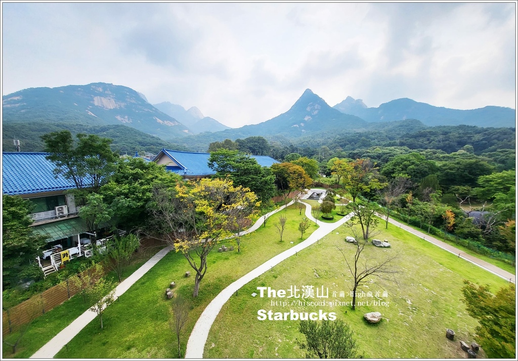 【首爾/恩平區】◆Starbucks The北漢山◆遙望北漢