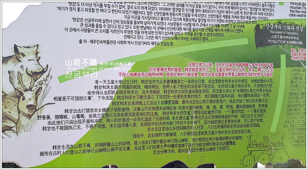 【濟州/濟州市】◆山君不離◆遼闊芒草搖曳的秋天浪漫산굼부리