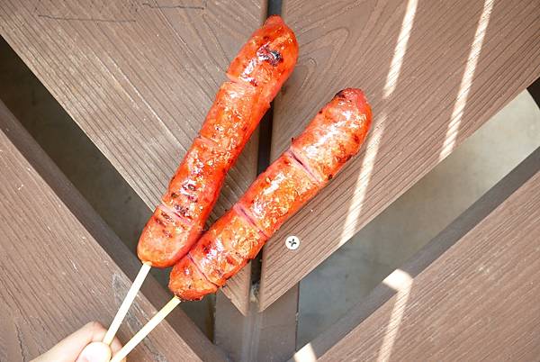 烏來美食-雅各原住民山豬肉香腸<草> 烏來美食-雅各原住民山豬肉香腸<草>