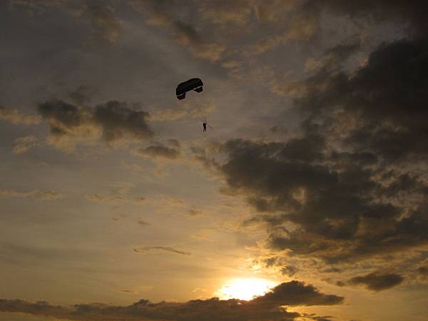 parasailing