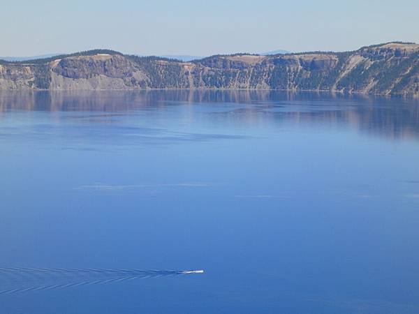 Crater Lake & the Boat