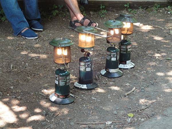 Lanterns for the Ape Cave tour