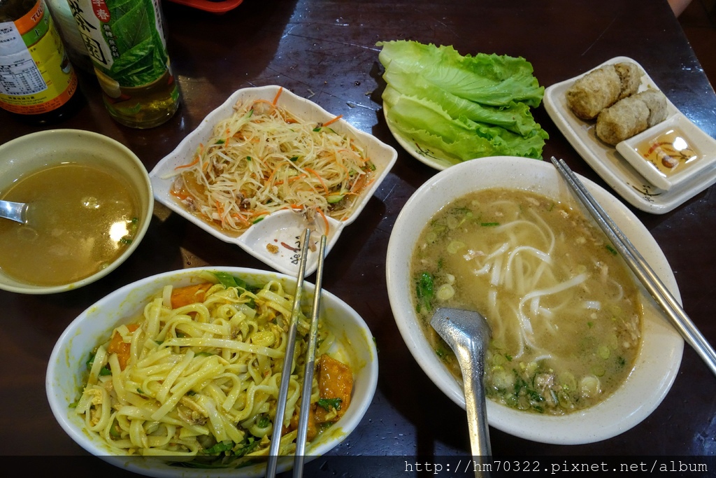 台北美食│河內河粉，南京東路五段123巷美食google評價