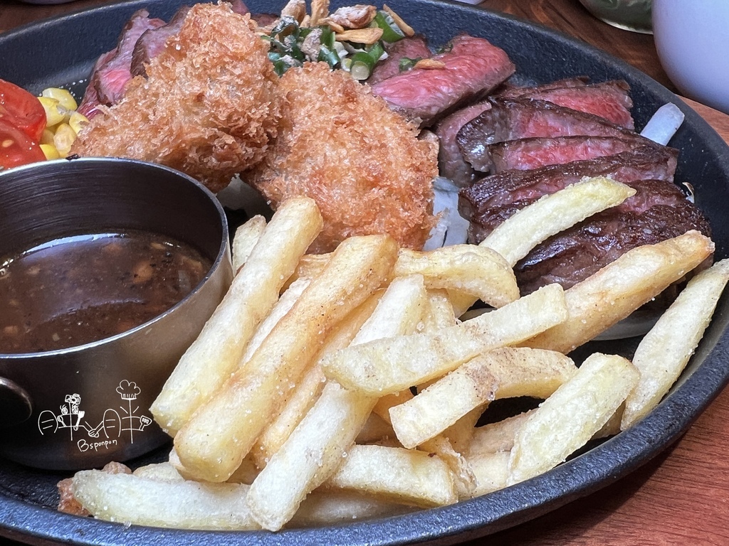 林口龜山美食_炙り庵steak牛排