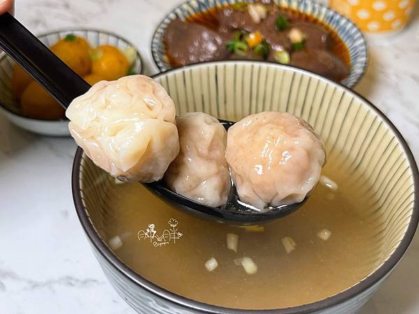 港島主麵-大地魚雲吞湯