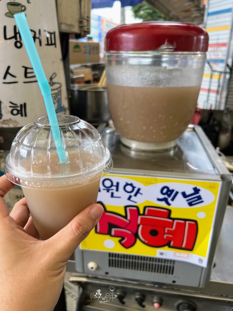 韓國首爾廣藏市場甜酒釀