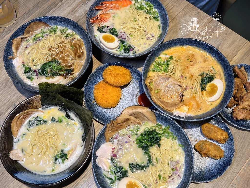 桃園超濃厚拉麵，拉麵夫人，濃厚淡麗搭配豚骨和雞白湯