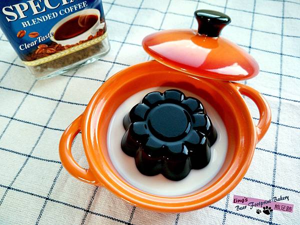 咖啡凍+焦糖奶茶 熊足跡(10)